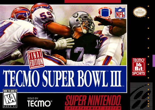 Tecmo Super Bowl III: Final Edition box art