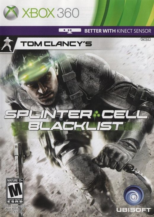Tom Clancy's Splinter Cell: Blacklist box art
