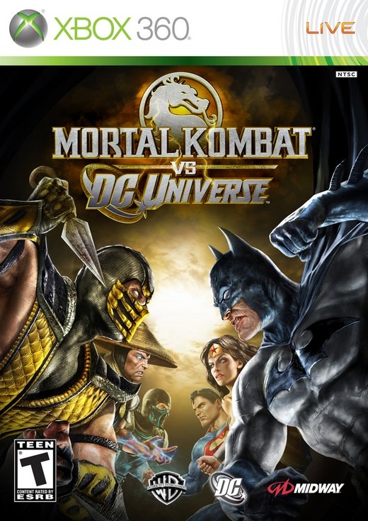 Mortal Kombat vs. DC Universe box art