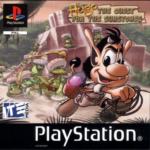 Hugo: The Quest for the Sunstones box art