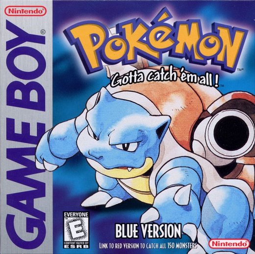 Pokémon Blue Version box art