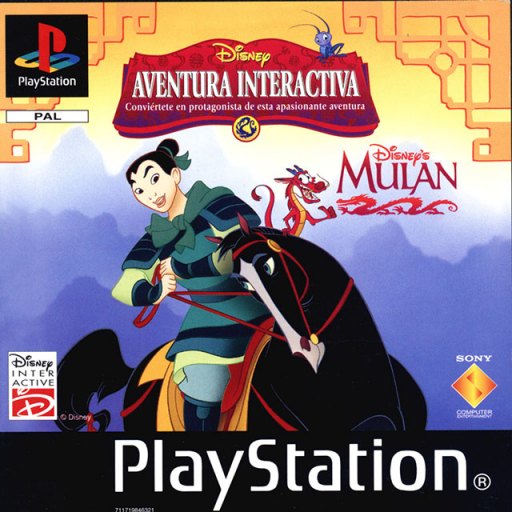 Disney's Aventura Interactiva: Mulan box art