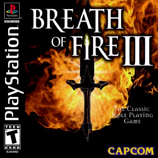 Breath of Fire III box art