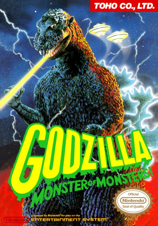 Godzilla: Monster of Monsters! box art