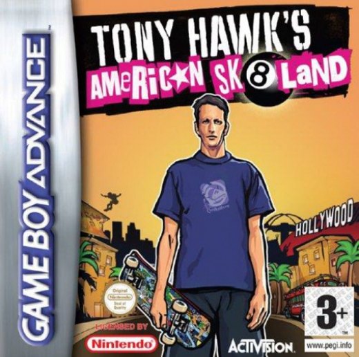 Tony Hawk's American Sk8land box art