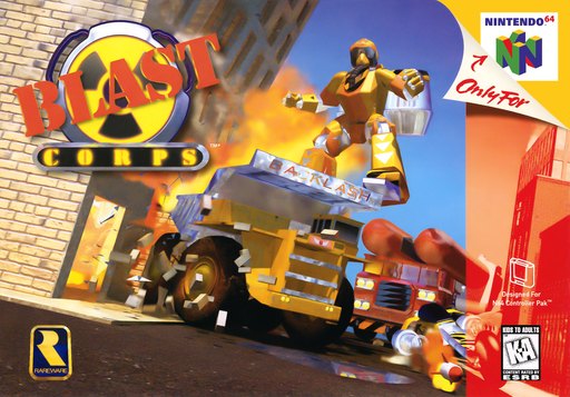 Blast Corps box art