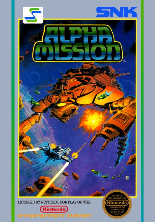 Alpha Mission box art