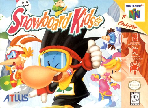 Snowboard Kids box art