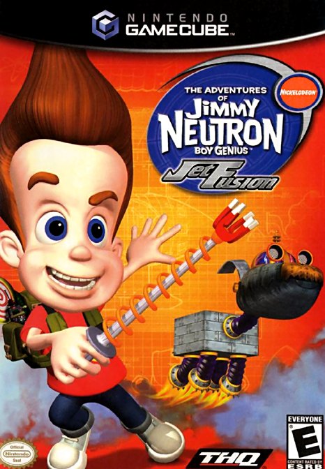 Nickelodeon The Adventures of Jimmy Neutron: Boy Genius: Jet Fusion box art