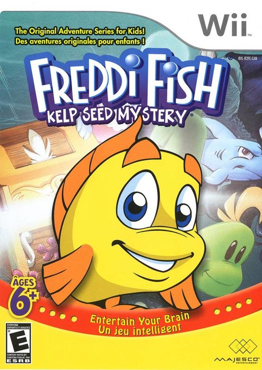 Freddi Fish_ Kelp Seed Mystery box art