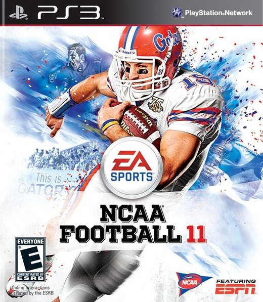 NCAA Football 11 box art