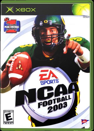 NCAA Football 2003 box art