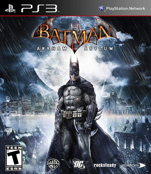 Batman: Arkham Asylum box art