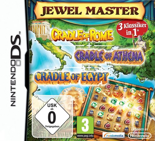 3 Game Pack!: Cradle of Rome + Cradle of Athena + Cradle of Egypt box art