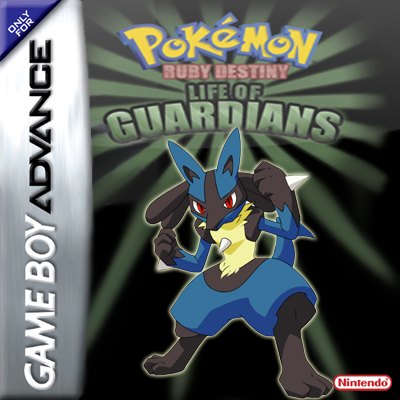 Pokémon Ruby Destiny Life of Guardians box art
