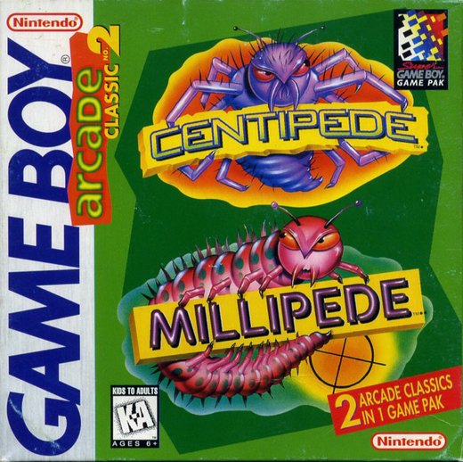 Arcade Classic No. 2: Centipede & Millipede box art