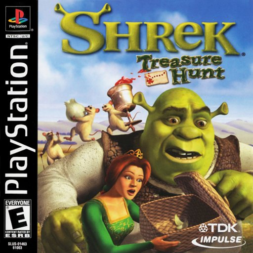 Shrek Treasure Hunt box art