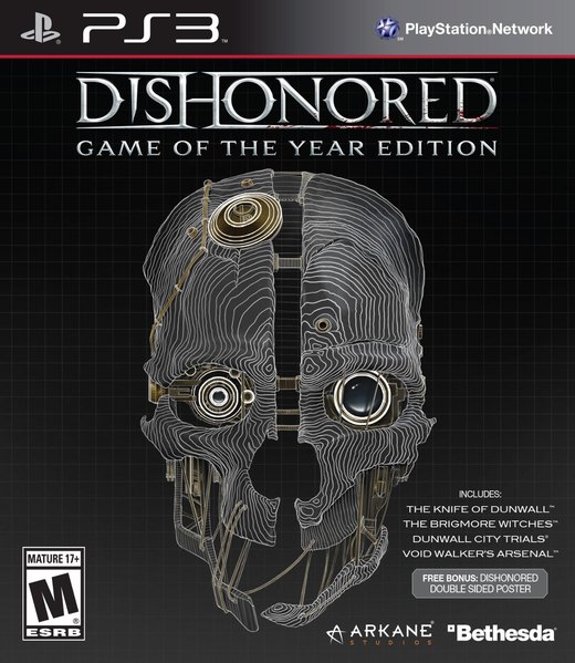 Dishonored: Game of the Year Edition box art