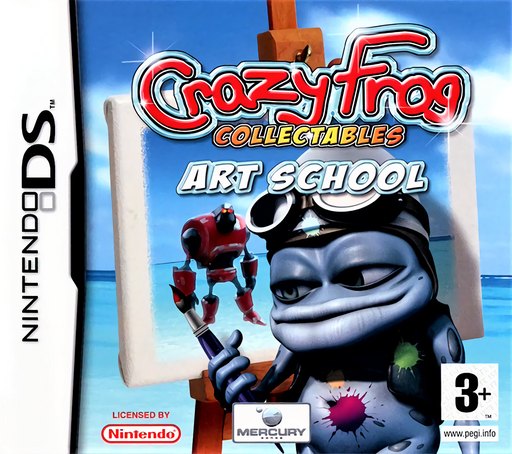 Crazy Frog Collectables: Art School box art