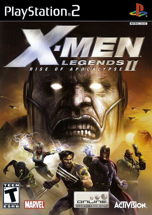 X-Men Legends II: Rise of Apocalypse box art