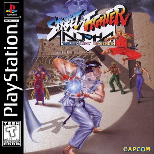Street Fighter Alpha: Warriors' Dreams box art