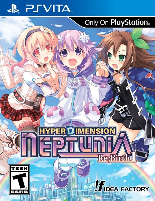 Hyperdimension Neptunia Re;Birth1 box art