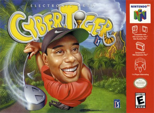 CyberTiger box art