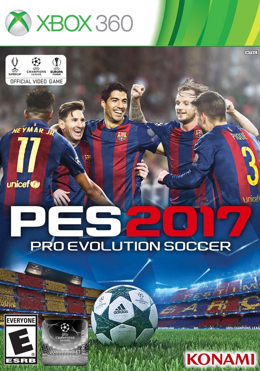 PES 2017: Pro Evolution Soccer box art