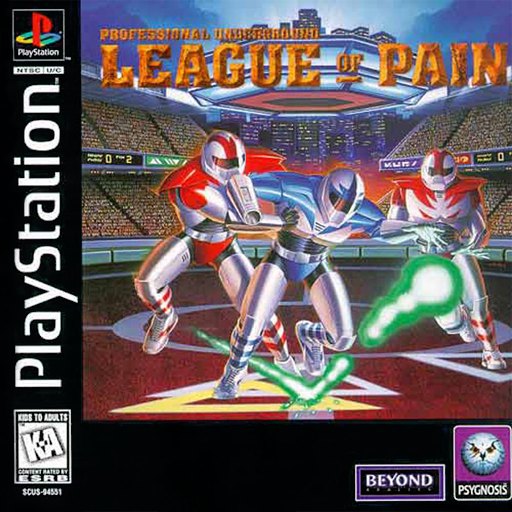Professional Underground League of Pain box art