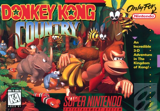 Donkey Kong Country box art