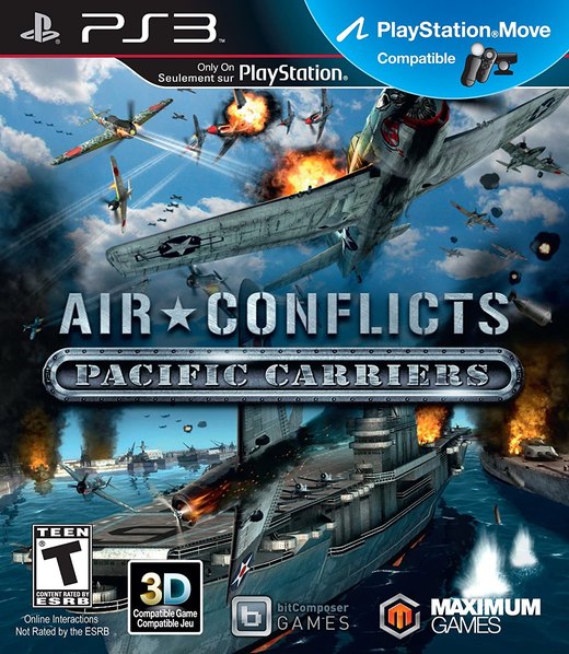 Air Conflicts: Pacific Carriers box art