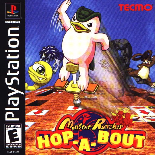 Monster Rancher Hop-A-Bout box art