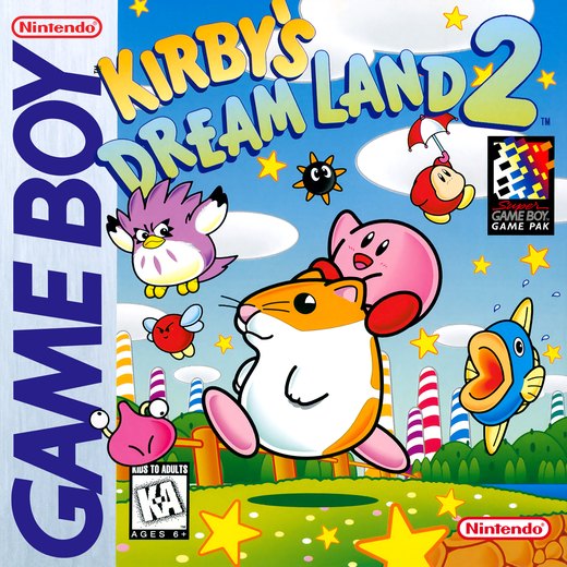 Kirby's Dream Land 2 box art