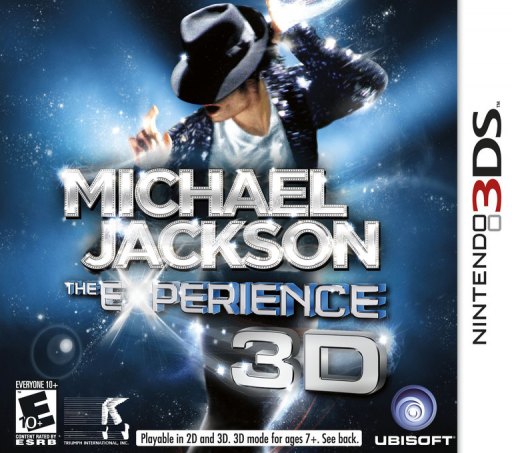 Michael Jackson: The Experience 3D box art