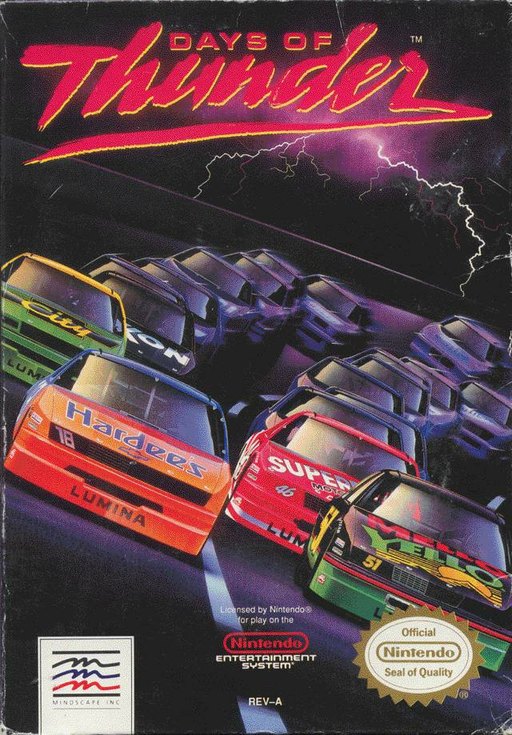 Days of Thunder box art