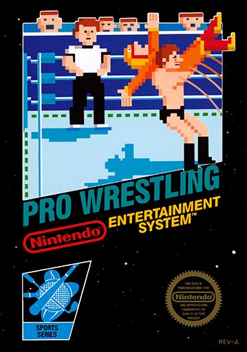 Pro Wrestling box art