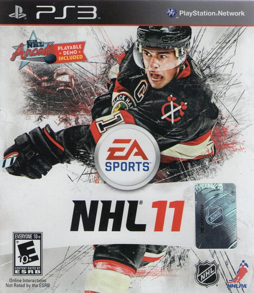 NHL 11 box art