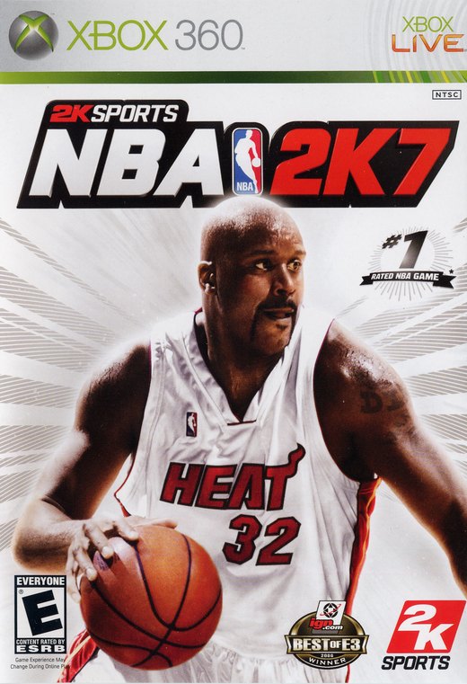 NBA 2K7 box art
