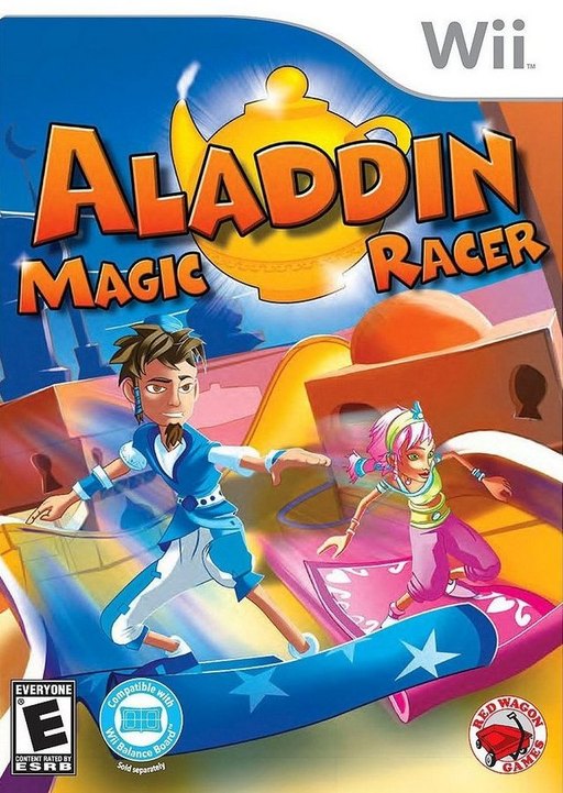 Aladdin Magic Racer box art