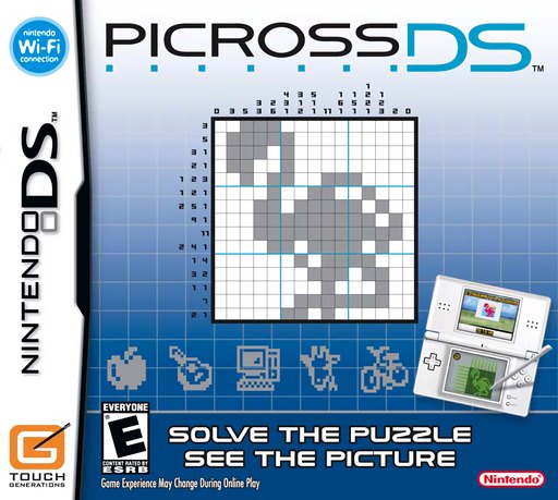 Picross DS box art