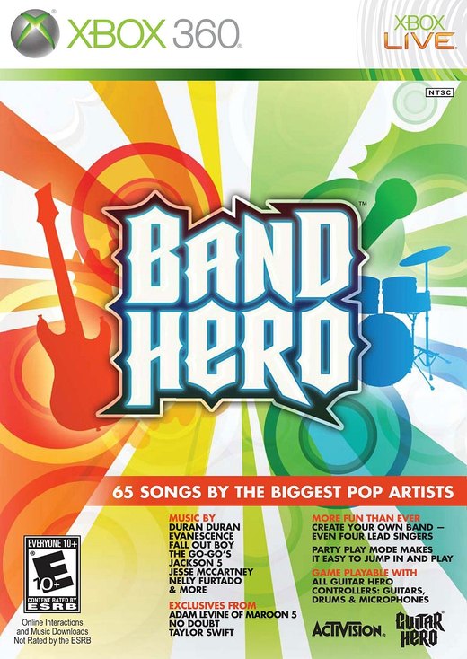 Band Hero box art