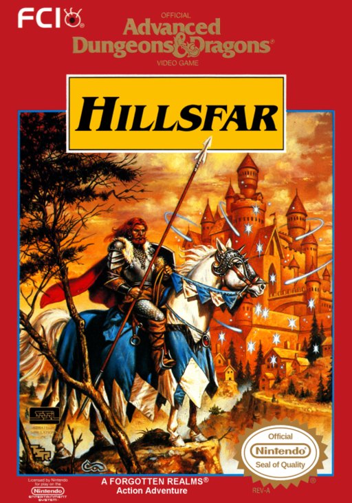 Advanced Dungeons _ Dragons: Hillsfar box art