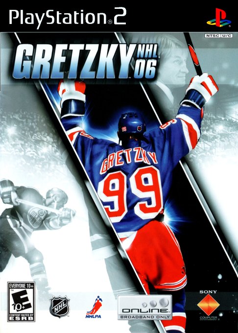 Gretzky NHL 06 box art