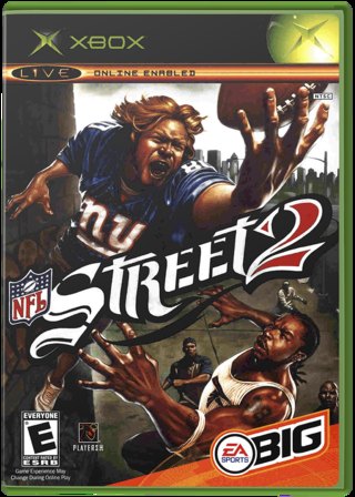 NFL Street 2 box art