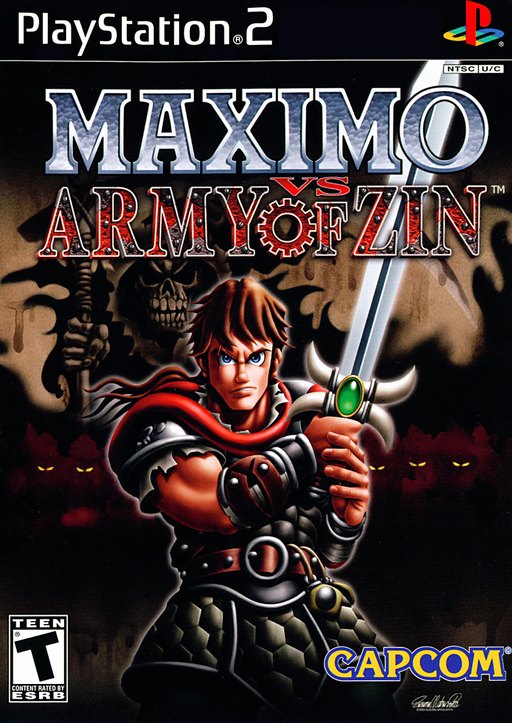 Maximo vs Army of Zin box art