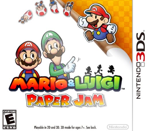 Mario _ Luigi: Paper Jam box art
