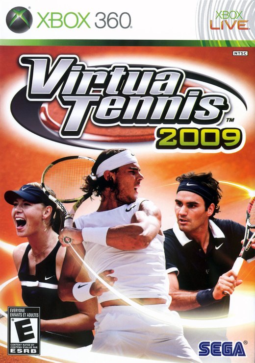 Virtua Tennis 2009 box art