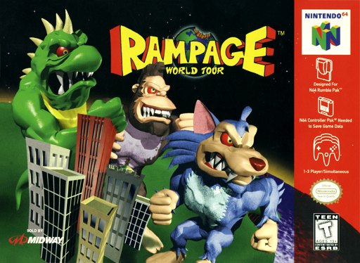 Rampage: World Tour box art