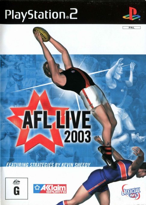 AFL Live 2003 box art