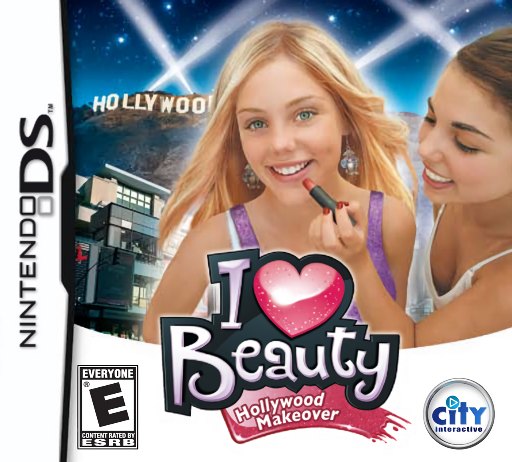 I Love Beauty: Hollywood Makeover box art